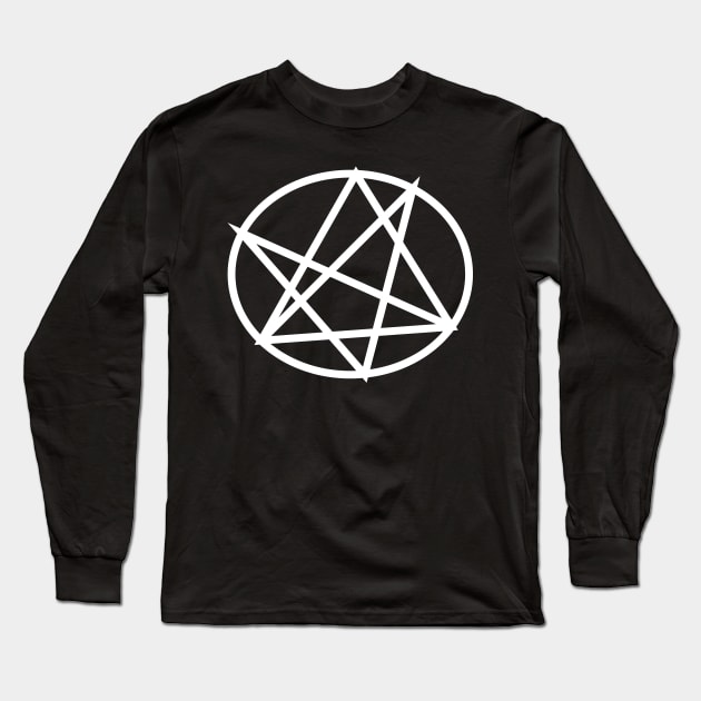 Do what thou wilt attempt (beyond the circle) Long Sleeve T-Shirt by MrBoh